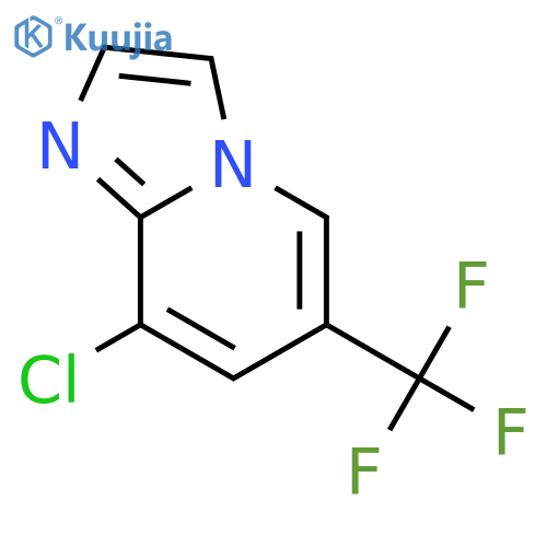 8-Chloro-6-(trifluoromethyl)imidazo[1,2-a]pyridine structure