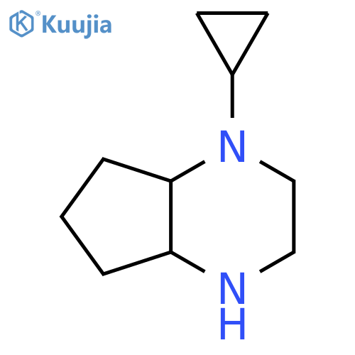 1-Cyclopropyl-octahydro-cyclopentapyrazine structure