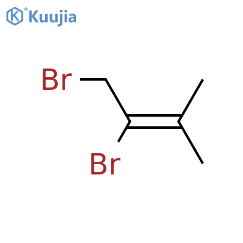 2-Butene, 1,2-dibromo-3-methyl- structure