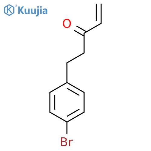 5-(4-bromophenyl)pent-1-en-3-one structure
