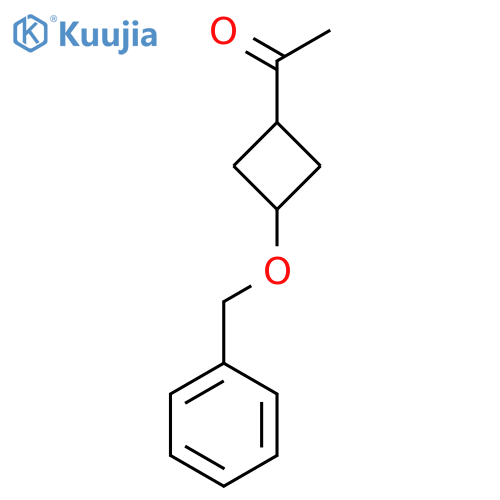 1-(3-(Benzyloxy)cyclobutyl)ethanone structure