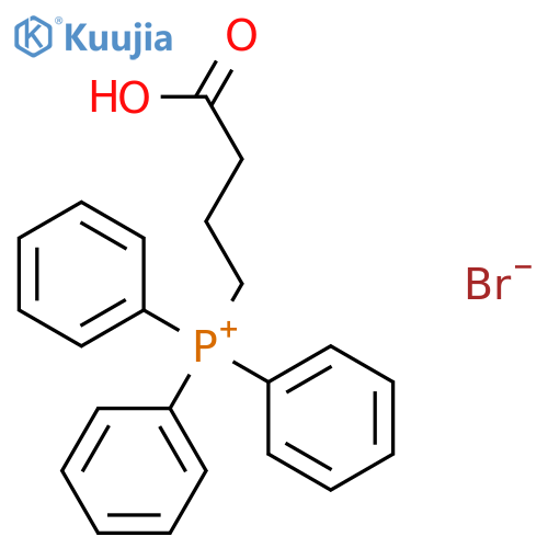 (3-Carboxypropyl)triphenylphosphonium bromide structure