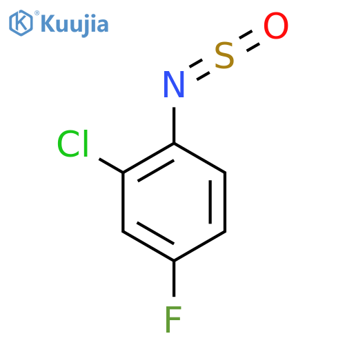 2-Chloro-4-fluoro-1-(sulfinylamino)benzene structure