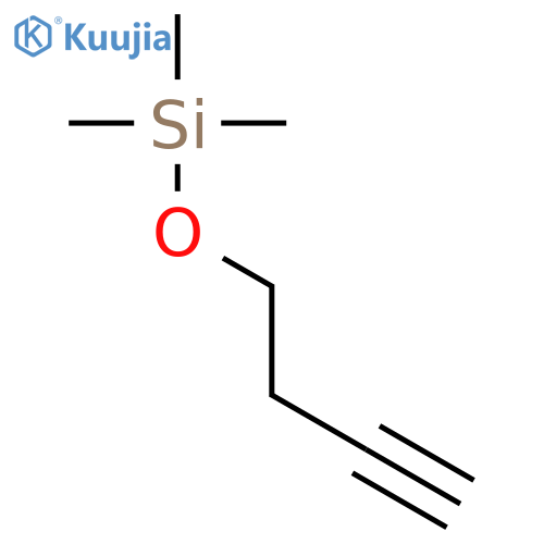 Silane,(3-butyn-1-yloxy)trimethyl- structure