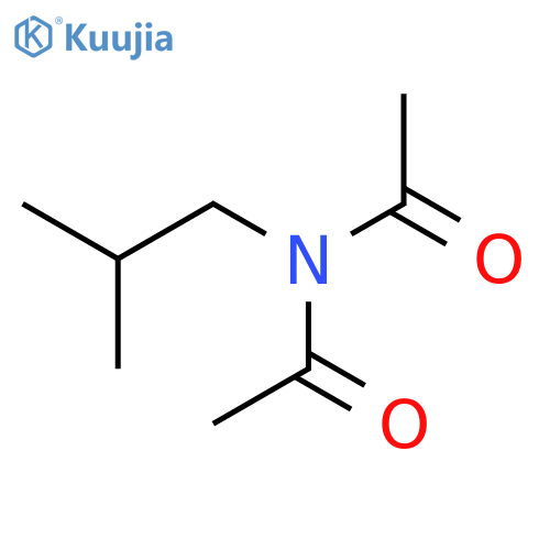 Acetamide,N-acetyl-N-(2-methylpropyl)- structure