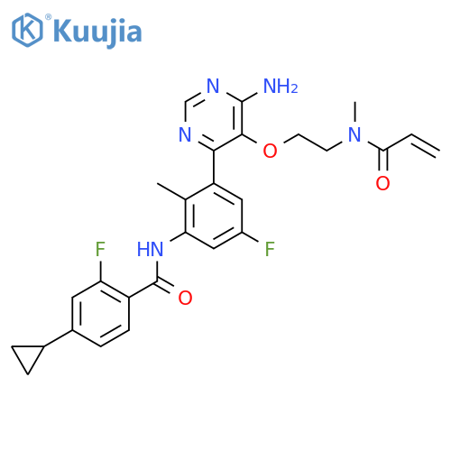 Remibrutinib structure