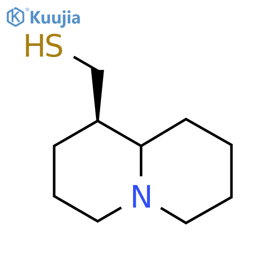 (1R)-2,3,4,6,7,8,9,9a-octahydro-1H-quinolizin-1-ylmethanethiol structure