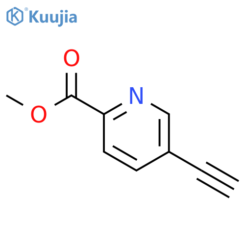 Methyl 5-ethynylpyridine-2-carboxylate structure