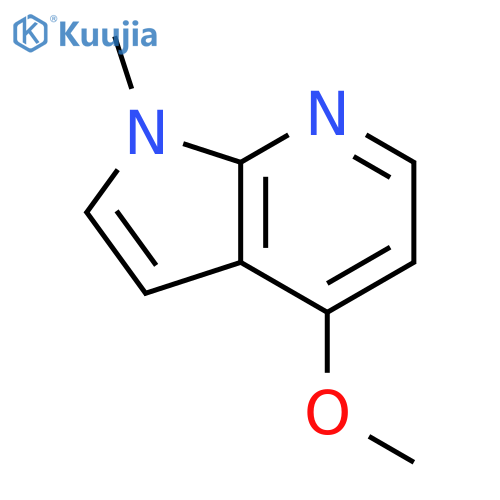 4-Methoxy-1-methyl-1H-pyrrolo[2,3-b]pyridine structure