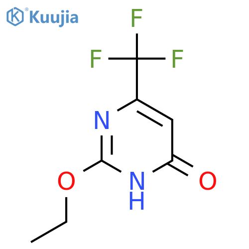 2-Ethoxy-6-(trifluoromethyl)pyrimidin-4(3H)-one structure