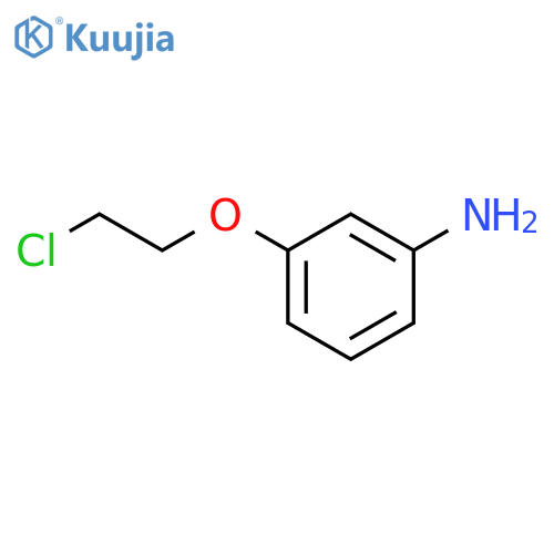 3-(2-chloroethoxy)phenylamine hydrochloride structure