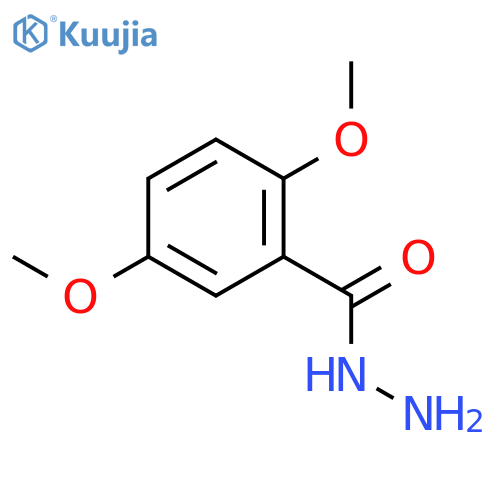 2,5-Dimethoxybenzhydrazide structure