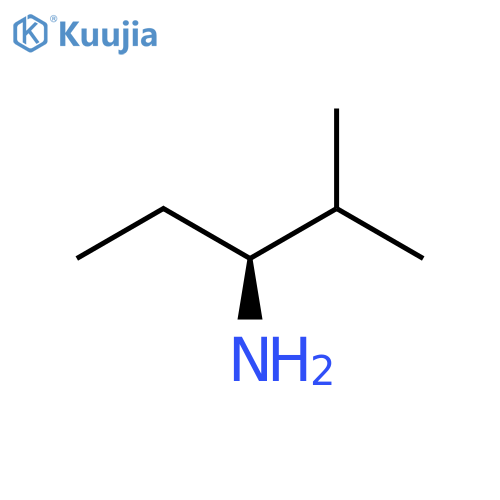3-Pentanamine, 2-methyl-, (3S)- structure