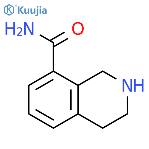 1,2,3,4-tetrahydroisoquinoline-8-carboxamide structure