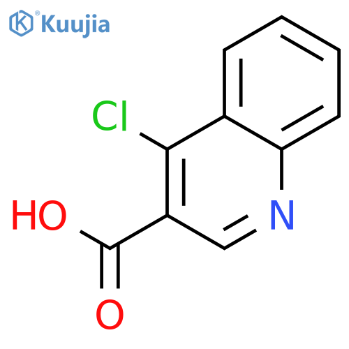 4-Chloro-3-quinolinecarboxylic Acid structure