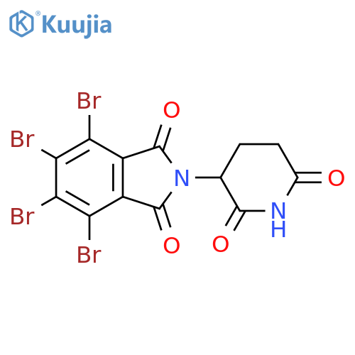 4,5,6,7-Tetrabromo-2-(2,6-dioxo-3-piperidyl)isoindoline-1,3-dione structure