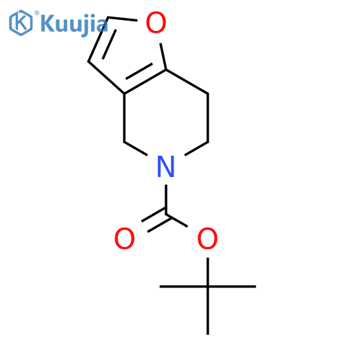5-Boc-4,5,6,7-tetrahydrofuro[3,2-c]pyridine structure