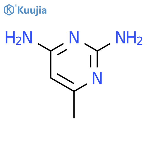 6-Methyl-2,4-pyrimidinediamine structure