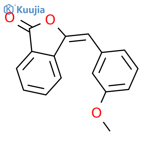 1(3H)-Isobenzofuranone, 3-[(3-methoxyphenyl)methylene]- structure