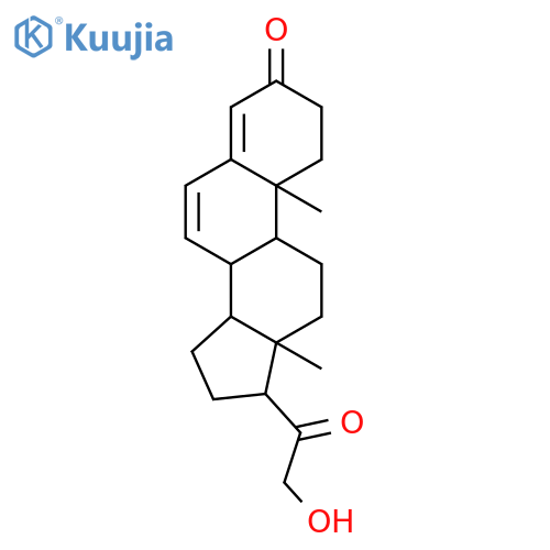 Pregna-4,6-diene-3,20-dione,21-hydroxy- (8CI,9CI) structure