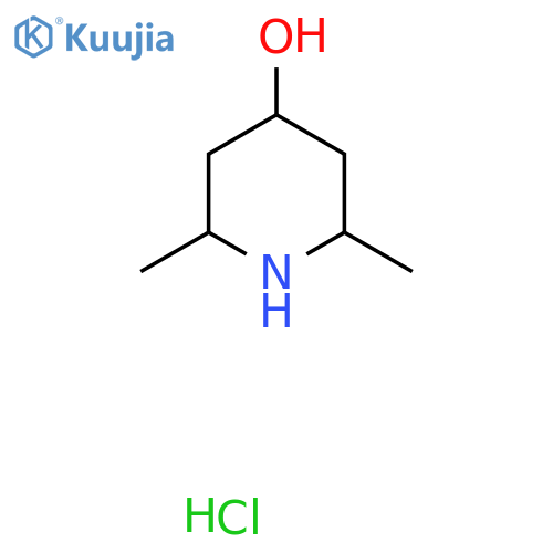 2,6-Dimethyl-4-piperidinol hydrochloride structure
