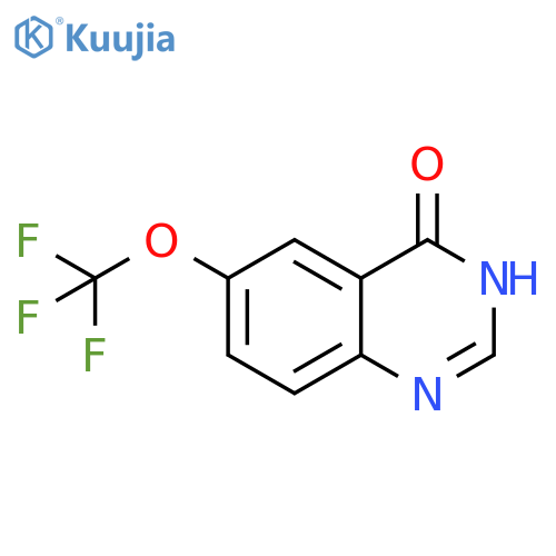 6-(trifluoromethoxy)quinazolin-4-ol structure