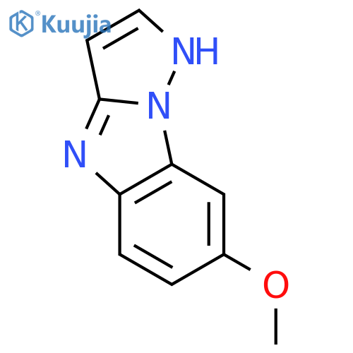 4H-Pyrazolo[1,5-a]benzimidazole,7-methoxy- structure