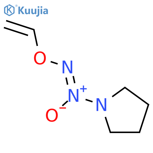 O2-Vinyl 1-(Pyrrolidin-1-yl)diazen-1-ium-1,2-diolate structure