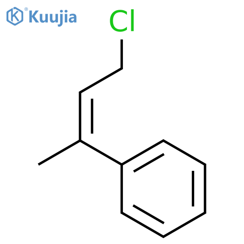 Benzene,(3-chloro-1-methyl-1-propen-1-yl)- structure
