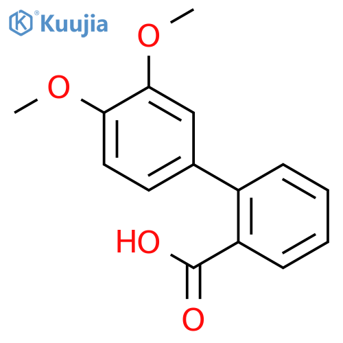 2-(3,4-dimethoxyphenyl)benzoic acid structure