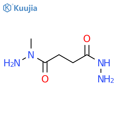 Butanedioic acid,2-methyl-, 1,1,4,4-tetrahydrazide structure