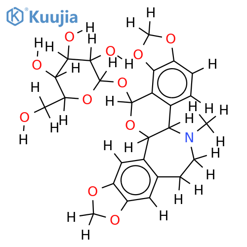 Isorhoegenin-glucosid structure