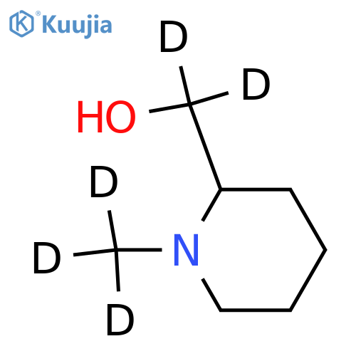 N-Methyl-2-piperidinemethanol-d5 structure