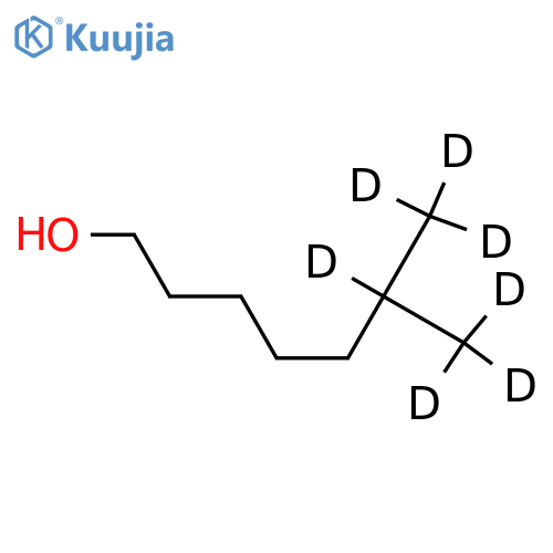 6-Methylheptanol-d7 structure