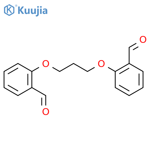Benzaldehyde,2,2'-[1,3-propanediylbis(oxy)]bis- structure