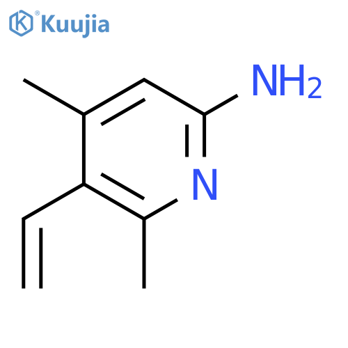 2-Pyridinamine,5-ethenyl-4,6-dimethyl- structure