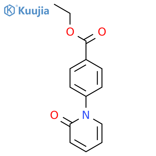 ethyl 4-(2-oxopyridin-1(2H)-yl)benzoate structure