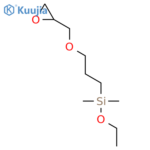 Oxirane,2-[[3-(ethoxydimethylsilyl)propoxy]methyl]- structure