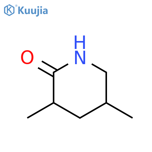 2-Piperidinone,3,5-dimethyl- structure