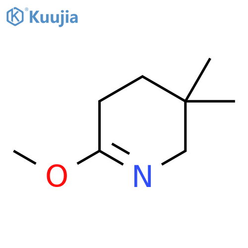 3,3-Dimethyl-6-methoxy-2,3,4,5-tetrahydropyridine structure