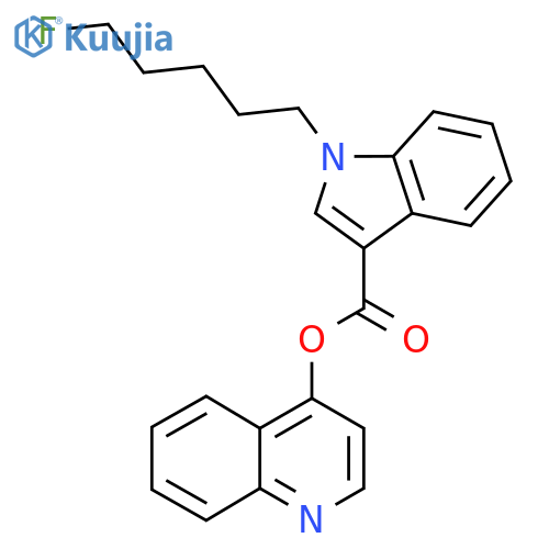 5-Fluoro-4-hydroxyquinoline PB-22 structure