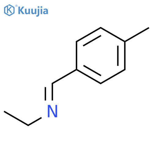 Ethanamine, N-[(4-methylphenyl)methylene]- structure