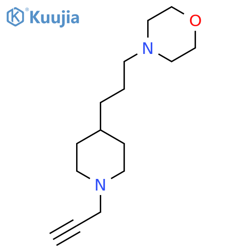 4-{3-[1-(Prop-2-yn-1-yl)piperidin-4-yl]propyl}morpholine structure