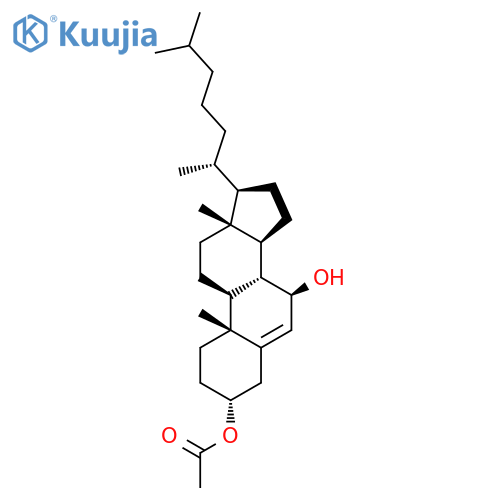 7β-Hydroxy Cholesterol 3β-Acetate structure