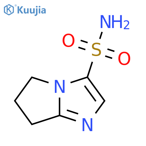 5H,6H,7H-pyrrolo1,2-aimidazole-3-sulfonamide structure