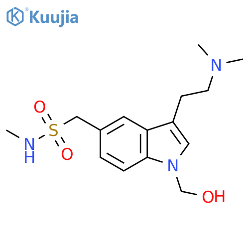N-Hydroxymethyl Sumatriptan structure