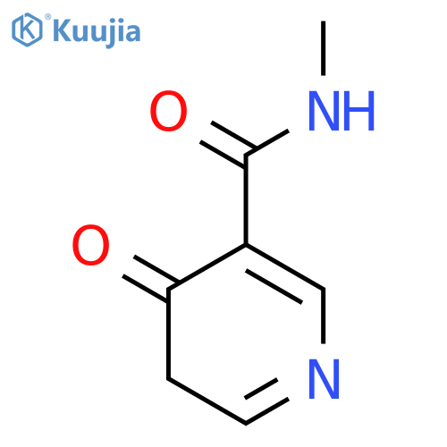 N-Methyl-4-oxo-4,5-dihydropyridine-3-carboxamide structure
