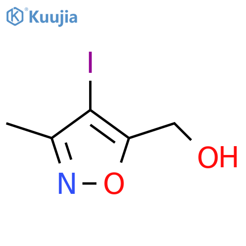 3-Methyl-5-hydroxymethyl-4-iodoisoxazole structure