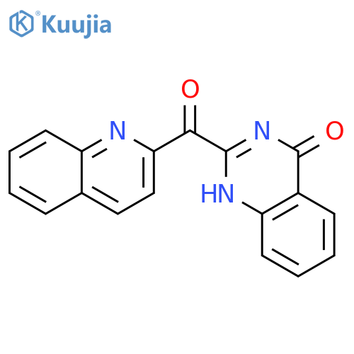 (4-Hydroxyquinazolin-2-yl)(quinolin-2-yl)methanone structure