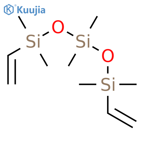 Trisiloxane,1,5-diethenyl-1,1,3,3,5,5-hexamethyl- structure